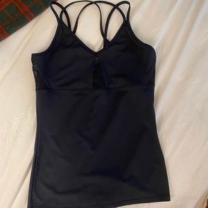 Mesh workout top athletic